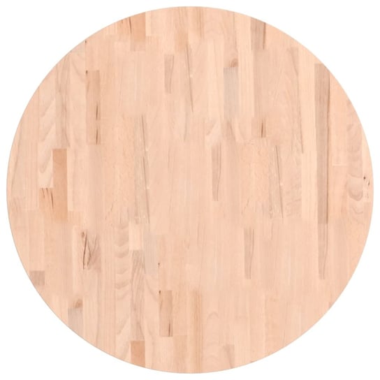 Blat stołowy drewniany bukowy, 80x1,5 cm, naturaln Zakito Europe