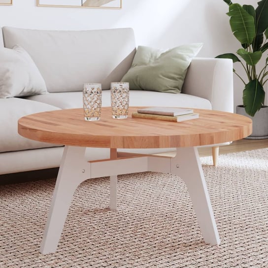 Blat stołowy drewniany bukowy, 90 x 4 cm, kolor na / AAALOE Inna marka