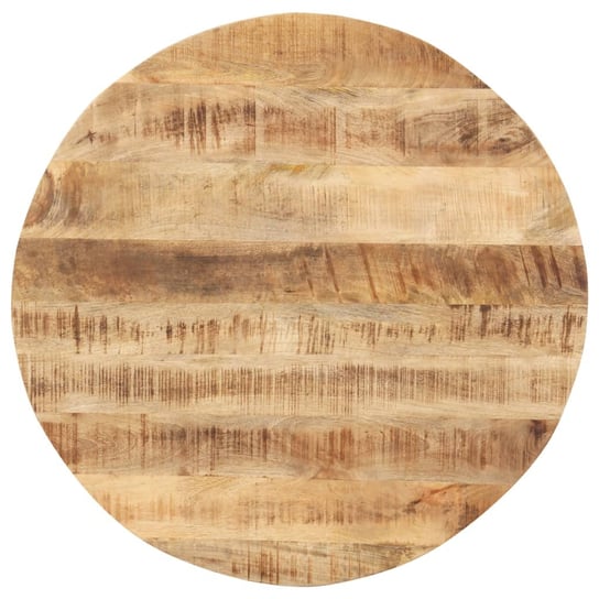 Blat stołu, lite drewno mango, okrągły, 15-16 mm, 40 cm vidaXL