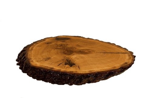 Blat Z Plastra Drewna Żywica Epoksydowa 42 Cm X 61 Cm X 6 Cm | Szlifowany, Lakierowany Spód (Matowy) Pdob_111255_Z00 / Wood & Resin WOOD & RESIN