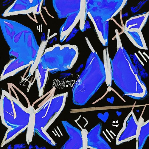 Blaue Schmetterlinge Okfella