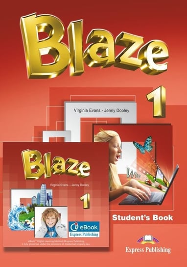 Blaze 1. Podręcznik + Interactive eBook Evans Virginia, Dooley Jenny