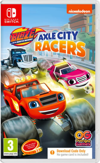 Blaze and the Monster Machines: Axle City Racers ver 2 CIB, Nintendo Switch NAMCO Bandai