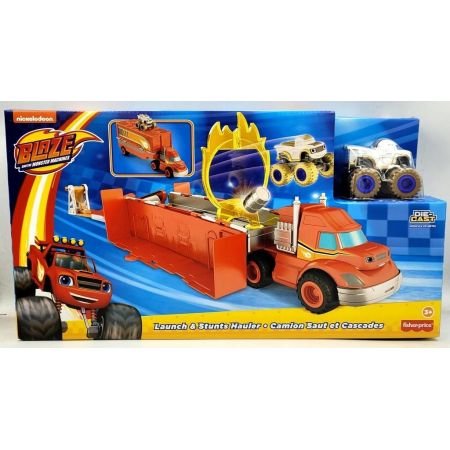 Blaze Kaskaderska ciężarówka Zestaw 2w1 Mattel