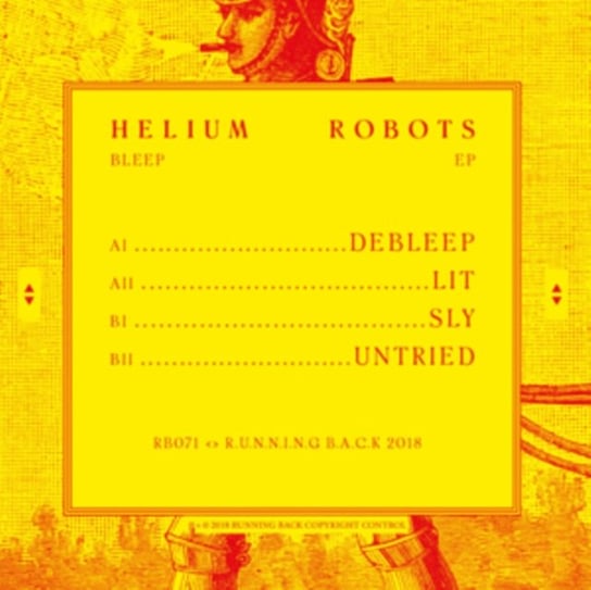 Bleep EP, płyta winylowa Helium Robots