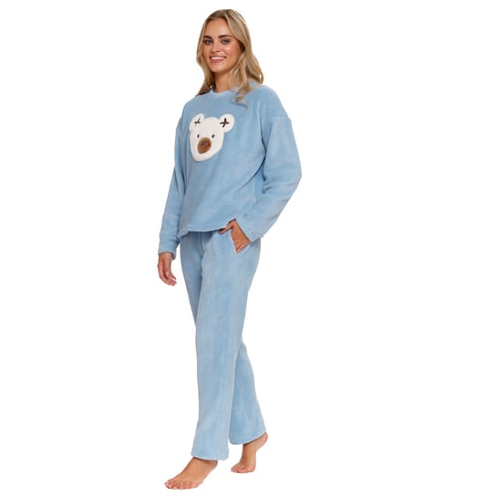 Błękitna piżama z misiem soft doctor nap -xl Inna marka