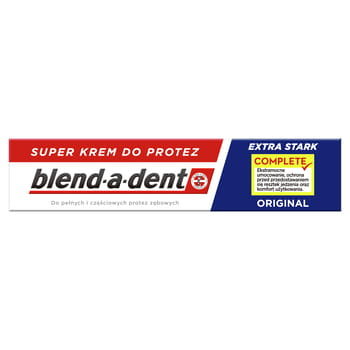 Blend-A-Dent, Extra Stark Original, Klej Do Protez W Kremie, 47 G Blend-a-dent