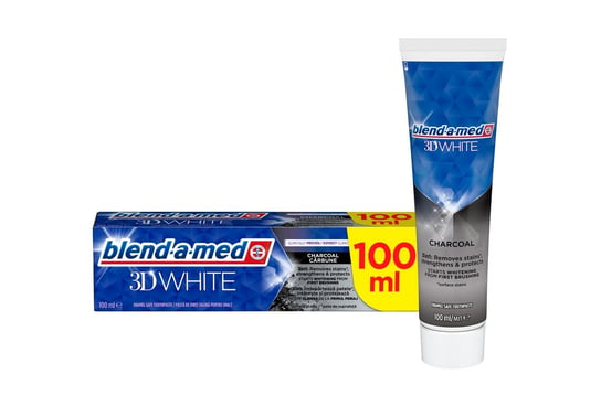 Blend-a-med, 3D White Charcol, Pasta do Zębów, 100ml Blend-a-med