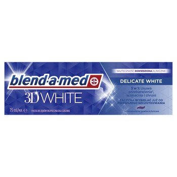 blend-a-med 3D White Delicate White Pasta do zębów 75 ml Blend-a-med