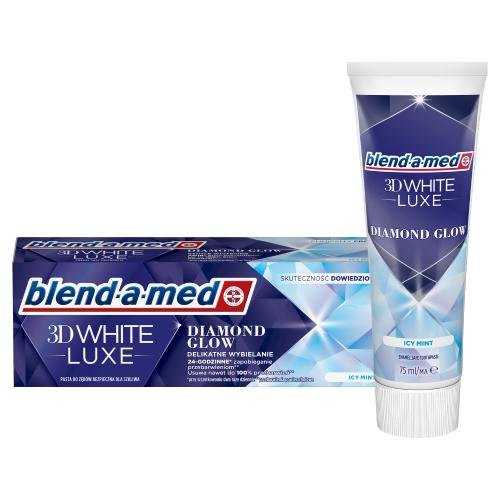 BLEND-A-MED 3D White Lux Diamond Glow Wybielająca pasta do zębów, 75ml Blend-a-med