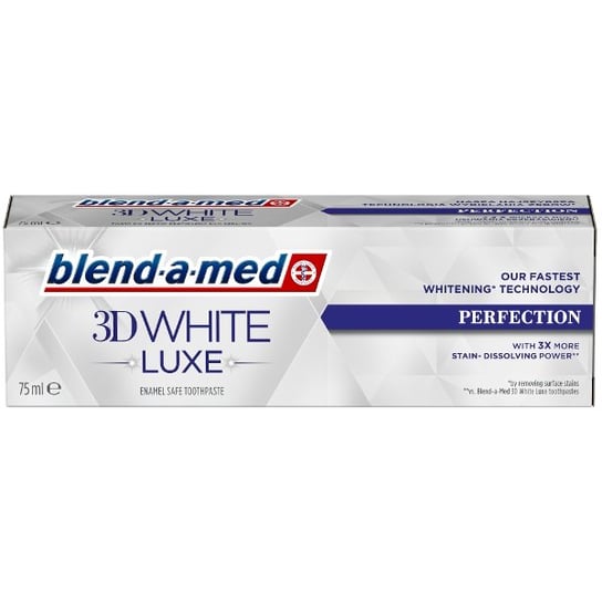 Blend-a-Med, 3D White Luxe Perfection, pasta do zębów, 75 ml Blend-a-med