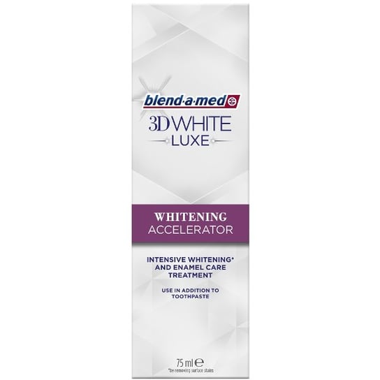 Blend-a-Med, 3D White Luxe Whitening Accelerator, wybielająca pasta do zębów, 75 ml Blend-a-med
