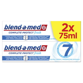 Blend-A-Med, Complete Protect 7 Extra Fresh Pasta Do Zębów, 2X75 ml Blend-a-med