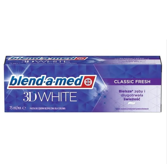 Blend/Med 75Ml 3D White Pasta D/Zęb. Classic Fresh /971 Blend-a-med