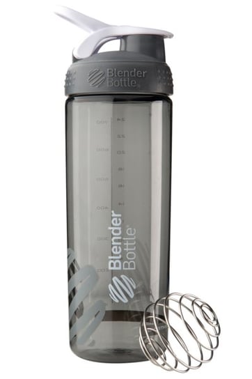 Blender Bottle, Bidon, SportMixer Grey, szary, 820 ml BLENDER BOTTLE