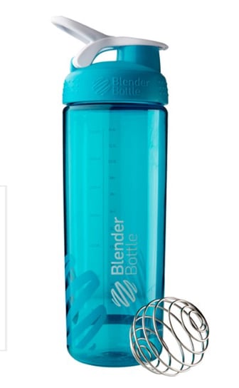 Blender Bottle, Shaker, SportMixer Aqua, niebieski, 820 ml BLENDER BOTTLE