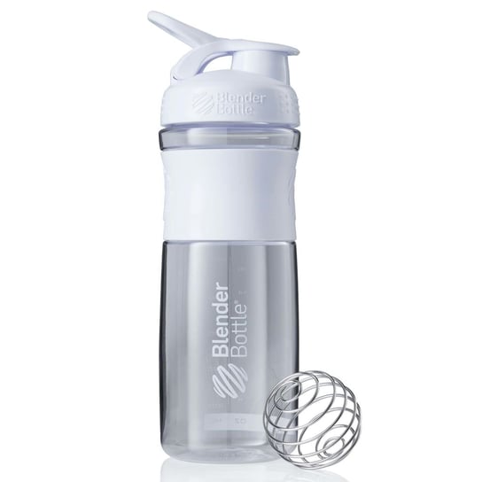 BlenderBottle Shaker SportMixer, 820 ml, biały BlenderBottle