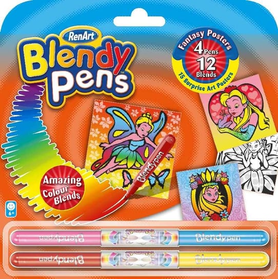 Blendy Pens, Fabryka plakatów, Świat Bajek, zabawka edukacyjna Blendy Pens