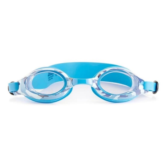 Bling2O - Okularki do pływania dla dzieci Niebieski kamuflaż Aqua2ude Bling2o