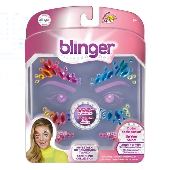 Blinger – Kryształki do ozdoby twarzy- Face Bling COBI