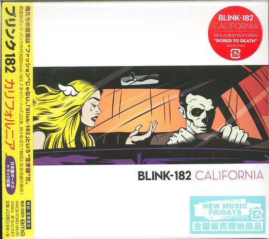 BLINK 182 California * WPCR-17390 CARDBOARD JAPAN CD (2016) Blink 182