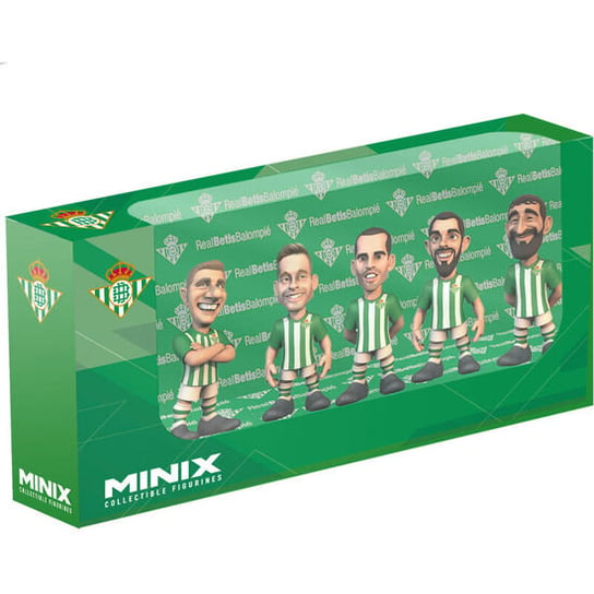 BLISTER 5 FIGURAS MINIX REAL BETIS CLUB 7CM Inna marka