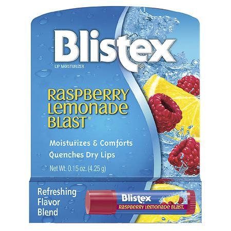 Blistex, Balsam do ust nawilżający, Rasberry Lemonade Blast Blistex