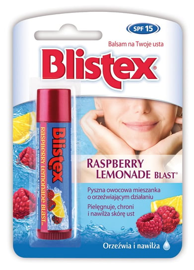 Blistex, balsam do ust Raspberry & Lemonade, 4,25 ml Blistex