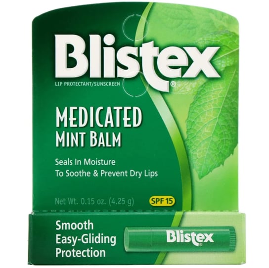 Blistex, Leczniczy balsam na spierzchnięte usta Medicated Mint, 4,25 g Blistex