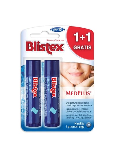 Blistex MedPlus, balsam do ust, 4,25 g 1+1 Blistex