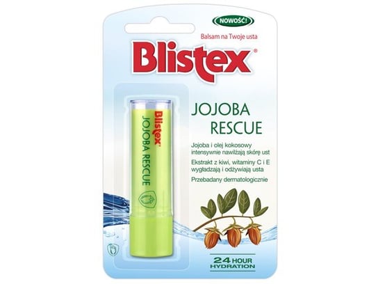Blistex, Nawilżający Balsam Do Ust, Jojoba Rescue, 3.7g Blistex