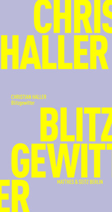 Blitzgewitter Matthes & Seitz Berlin