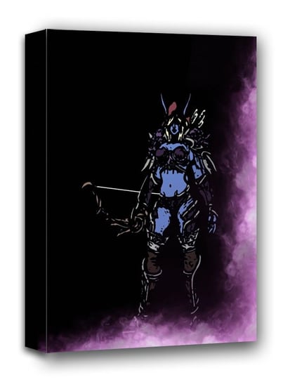 BlizzardVerse Stencils, Sylvanas, the Banshee Queen, Warcraft - obraz na płótnie 60x90 cm Galeria Plakatu