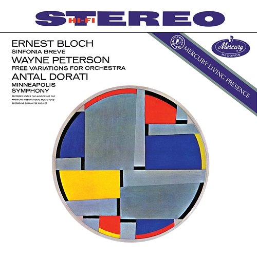 Bloch: Sinfonia breve; Peterson: Free Variations for Orchestra Minnesota Orchestra, Antal Doráti