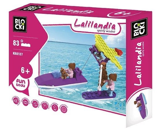 Blocki Lalilandia, klocki Sporty wodne Blocki