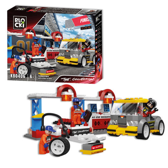 BLOCKI The Collection - Racing Car Service - Pit Stop - Blocki | Sklep ...