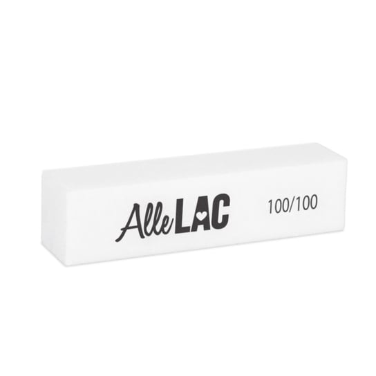 Bloczek blok polerski AlleLac 100/100 Premium biały AlleLac