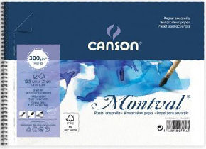 Blok Akwarela Canson Montval Torchon A3 270g 12 Canson