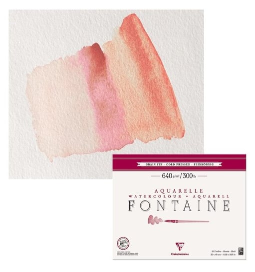 Blok akwarelowy Fontaine Grain Fin 24x30 cm, 300 g Inna marka