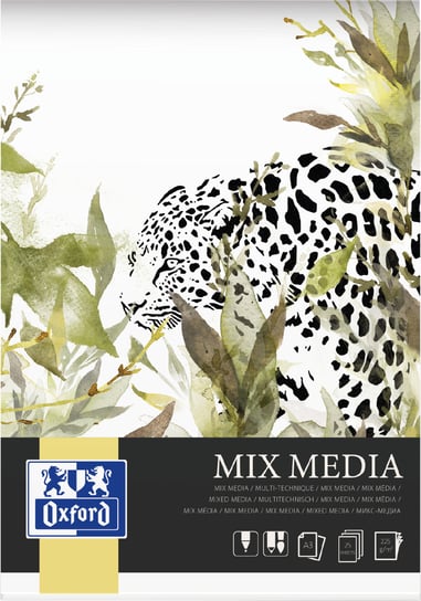 Blok Artystyczny Oxford Mixmedia A3 25 Kartek, Klejony Oxford
