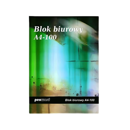 Blok Biurowy A4 Penword 100 Kartek W Kratkę Mix Wzorów Do Notowania PENWORD