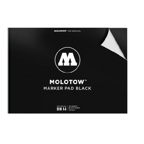 Blok Black Pad A4 30k 140g Molotow Molotow