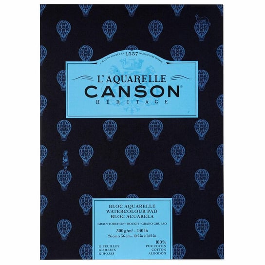 Blok Do Akwareli 26X36 300G 12K Canson Heritage Canson