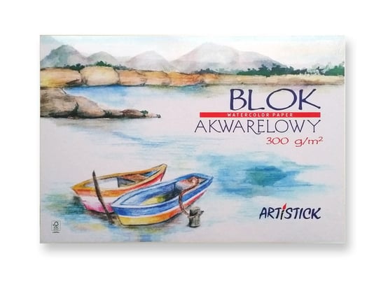 Blok do akwareli Artistick A4 300 g 12 ark Inna marka