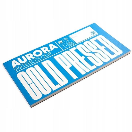 Blok do akwareli AURORA Cold pressed 300g/m2 18x36 Aurora
