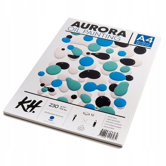 Blok do farb olejnych AURORA 230g/m2 A4 Aurora