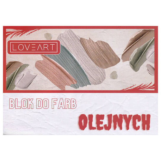 BLOK DO FARB OLEJNYCH LOVEART 250g 210x297mm 10ark Loveart