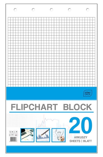 Blok Do Flipchartów A1 20 Kartek W Kratkę Interdruk Ir5342 Interdruk