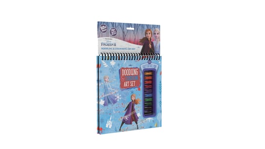 Blok do kolorowania, z długopisami żelowymi, Frozen 2 Jiri Models