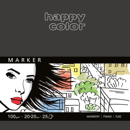 Blok do markerów, ART Happy Color